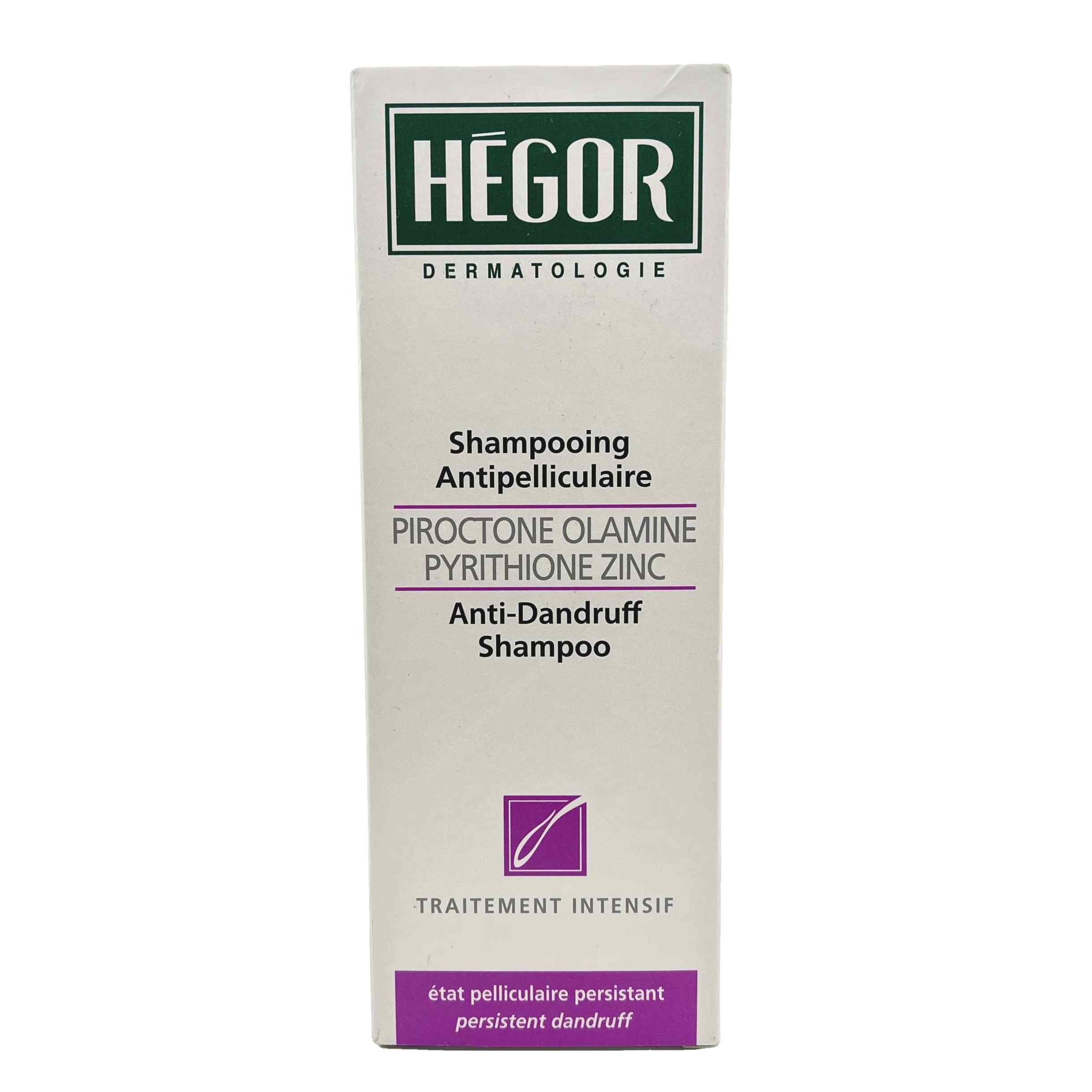شامپو پیروکتون اولامین هگور مخصوص شوره های مقاوم به درمان Hegor